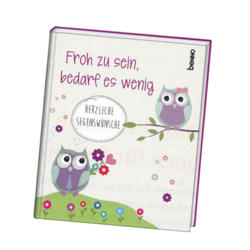 Buch “Froh zu sein bedarf es wenig”